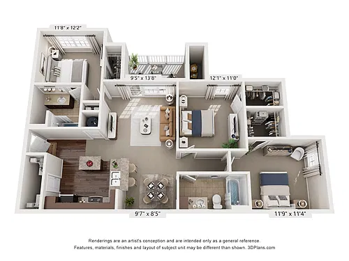 Floor plan C1