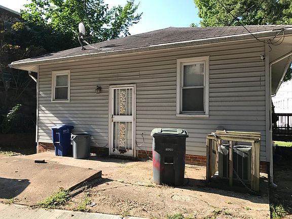 Rear of house.
