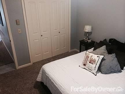 Bedroom with spacious closet