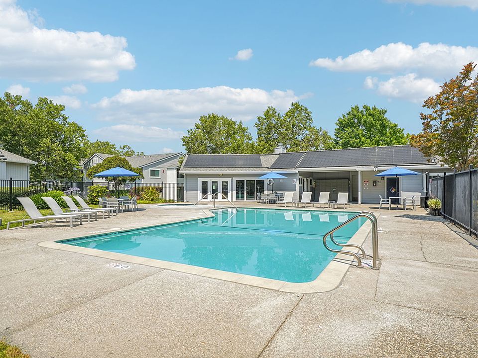 Sparkling pool.