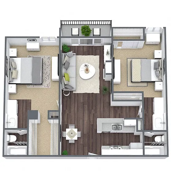 Floor plan B2