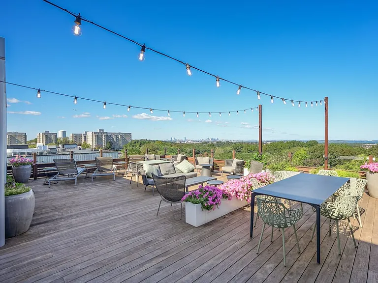 Rooftop lounge