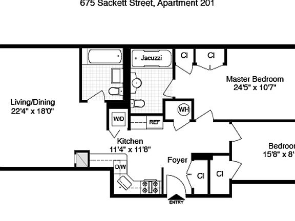 2nd image of 675 Sackett St APT 201