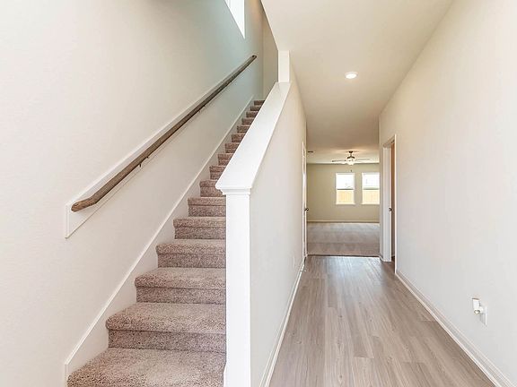 An inviting foyer welcomes guests to the Osage.