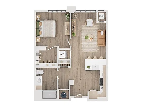 Floor plan B