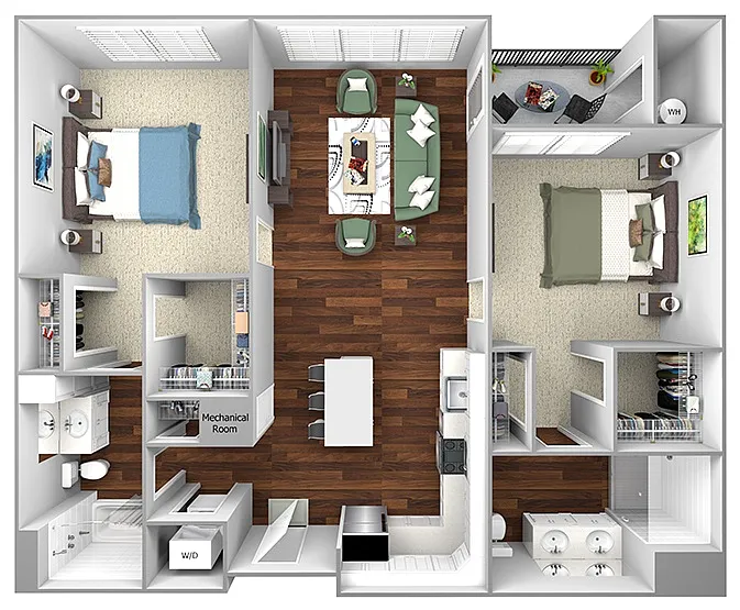 Floor plan B1