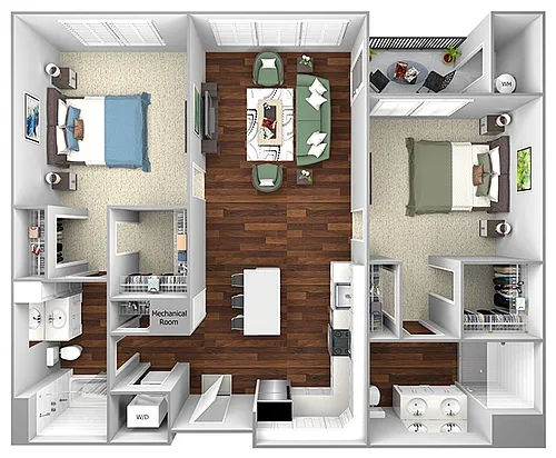 Floor plan B1