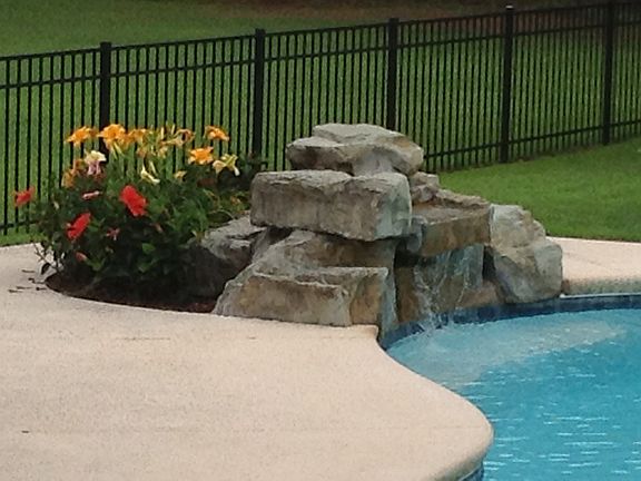 Gorgeous waterfall pool