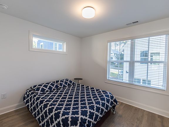 Bedroom 1 - includes a closet and a connected, shared bathroom