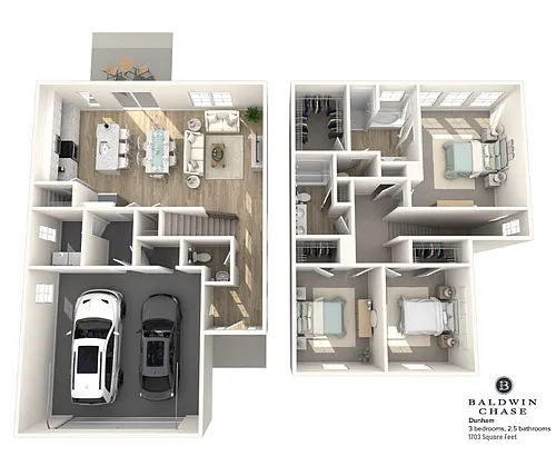 Floor plan Dunham