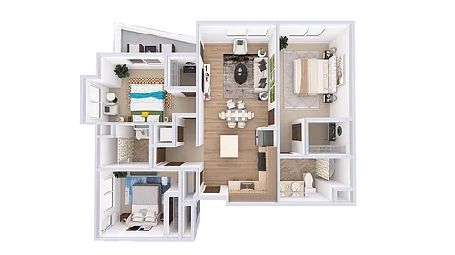 Floor plan Kahlo