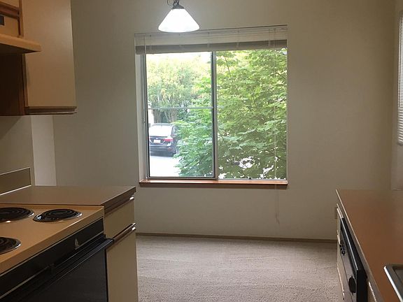 Kitchen and dining area off the kitchen will have new wood vinyl floors (picture is of a similar unit)
