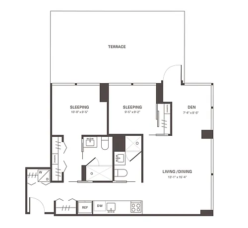 Floor plan XL2T