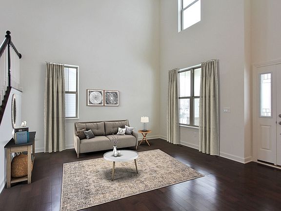 Jericho II - Living Room - Virtually Staged