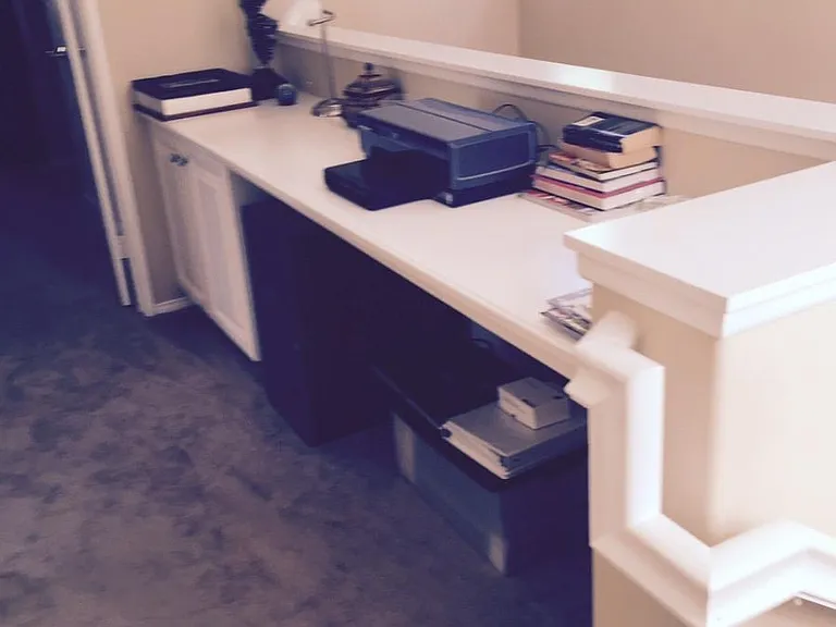 Upstairs office nook