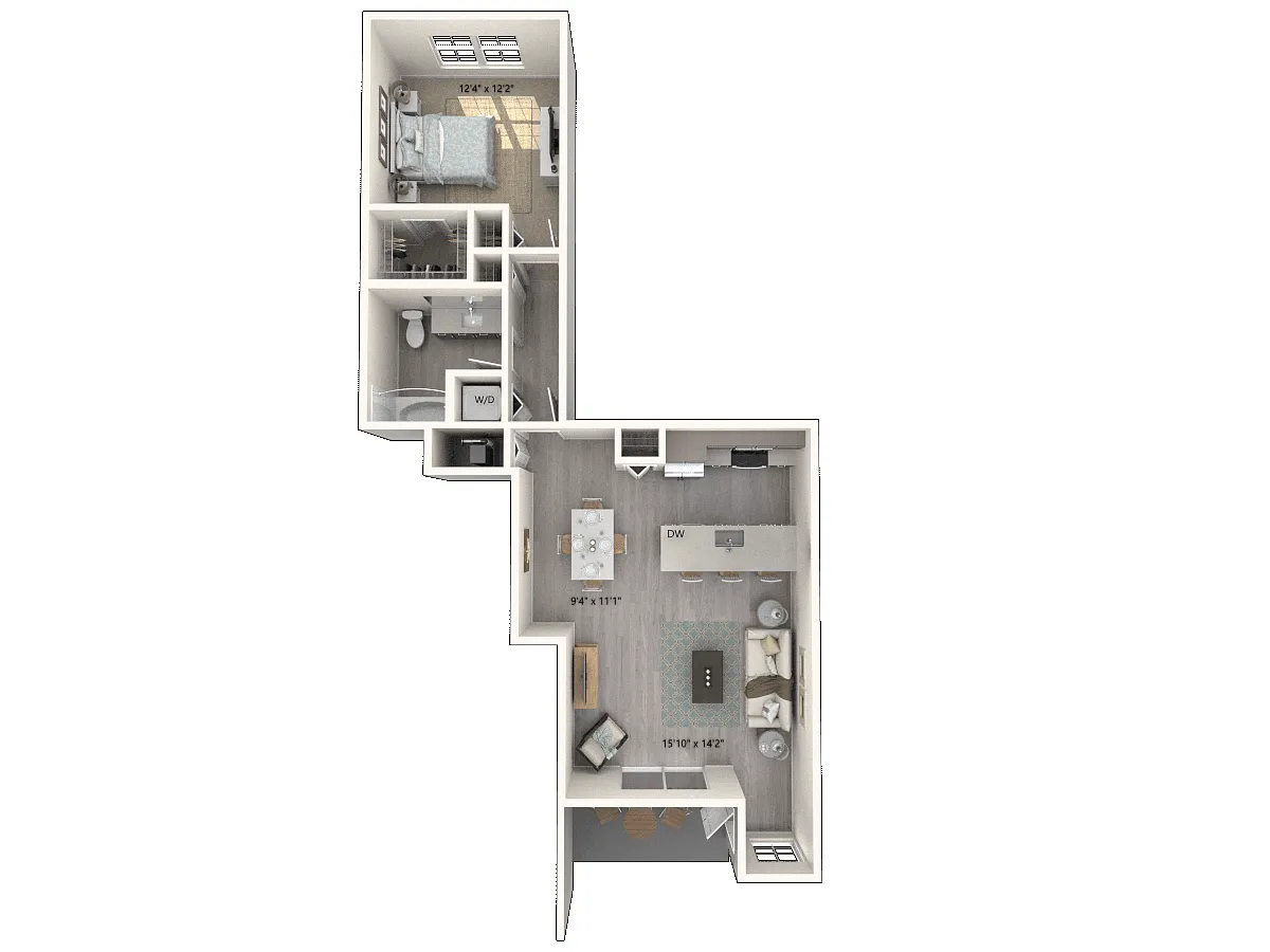 Floor plan A1F