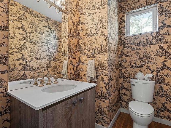 Main floor powder room
