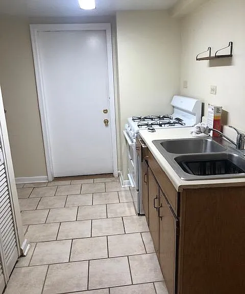Kitchen and back door