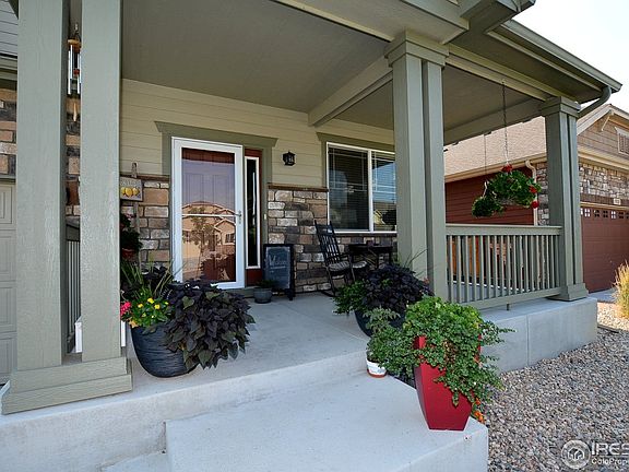 Large Front Porch with Front Storm Door