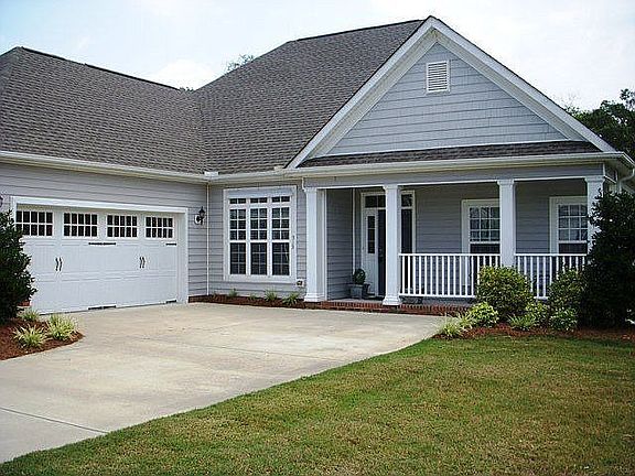 Front porch - ready for rocking chairs