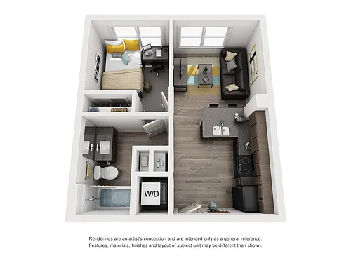 Floor plan The Granite Peak
