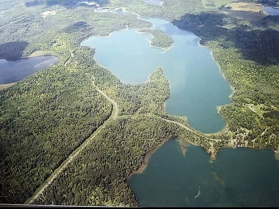 aerial of Hatch/Turtle Lake