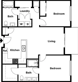2 Bedroom A 2 Bedroom A
