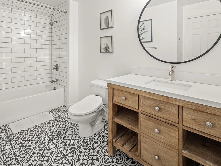 Upstairs bathroom.