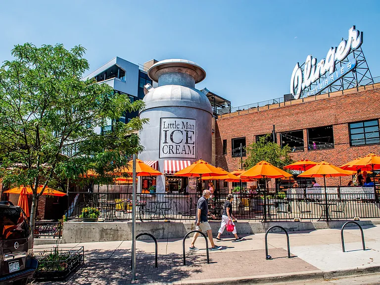 Walk to iconic LoHi favorites like Little Man Ice Cream & Linger Restaurant.