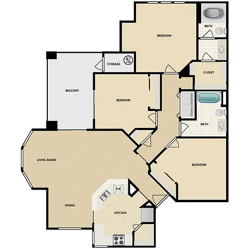 Floor plan Corniche
