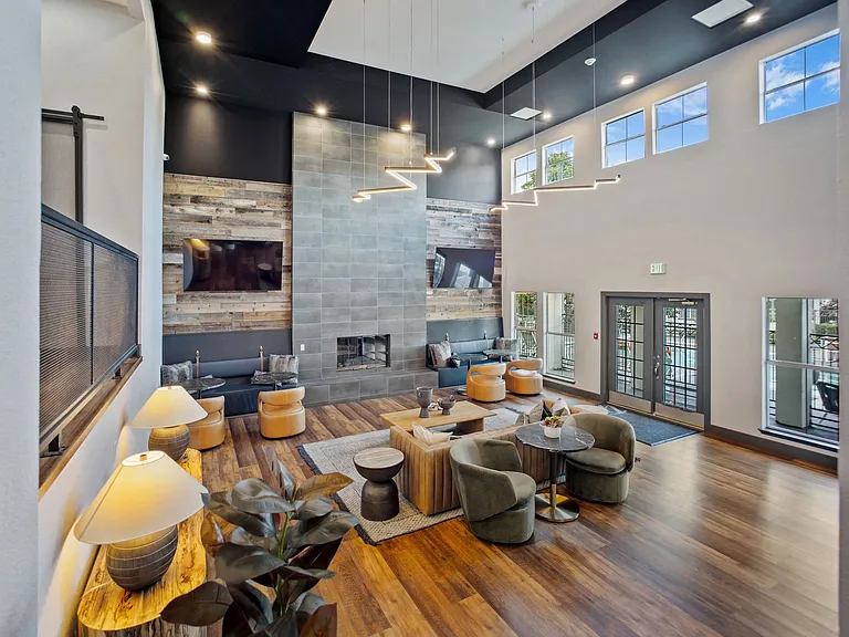 Our clubroom is complete with lounge seating and ample entertainment options.