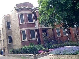 front of building