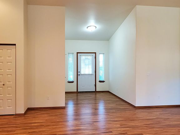 Front entrance with office to the left.