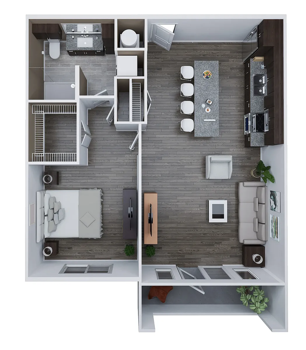 Floor plan B3