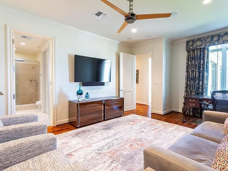 Large split Guest Suite.