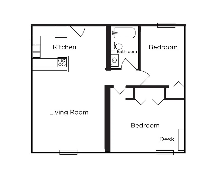 Floor plan Garden