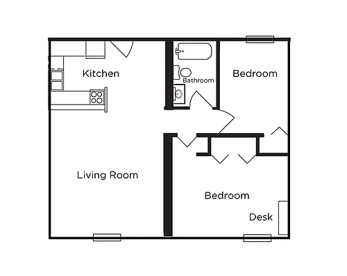 Floor plan Garden