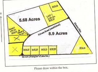 11229 Wamplers Lake Rd, Brooklyn, MI 49230