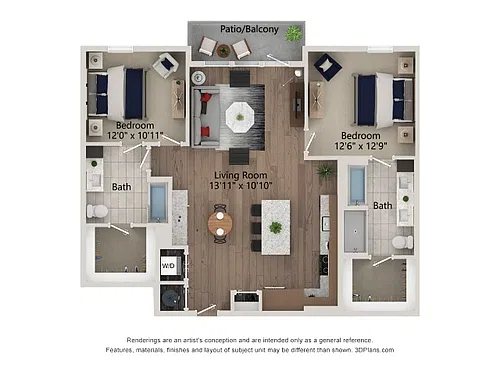 Floor plan B12