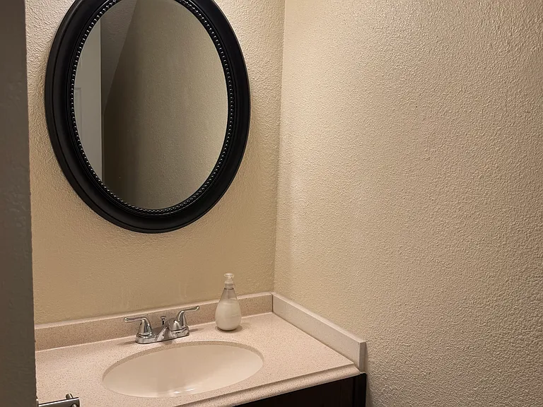Half bath downstairs