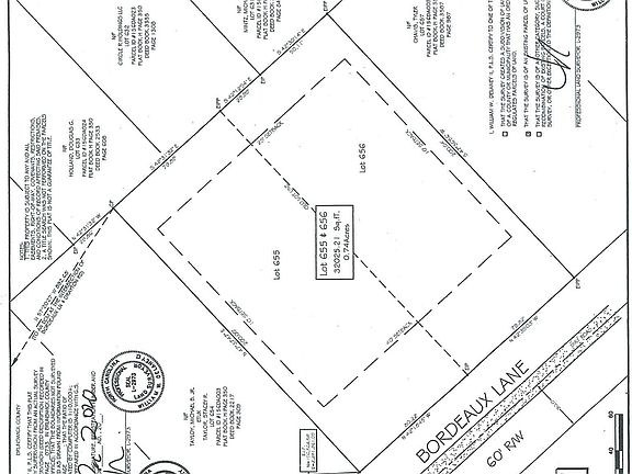 2nd image of 350 Bordeaux Lane LOT 655&656