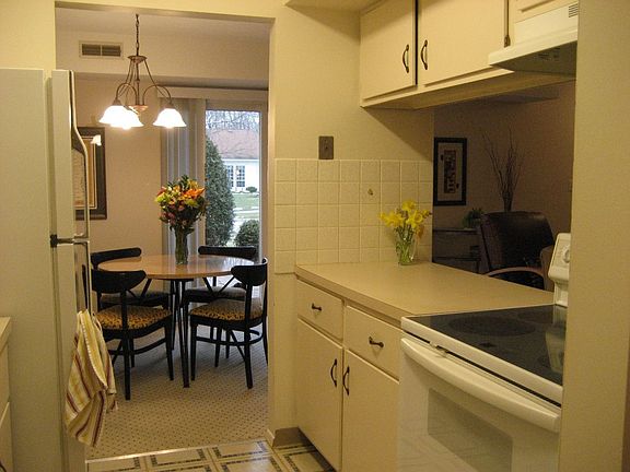 Kitchen into the Dining Room