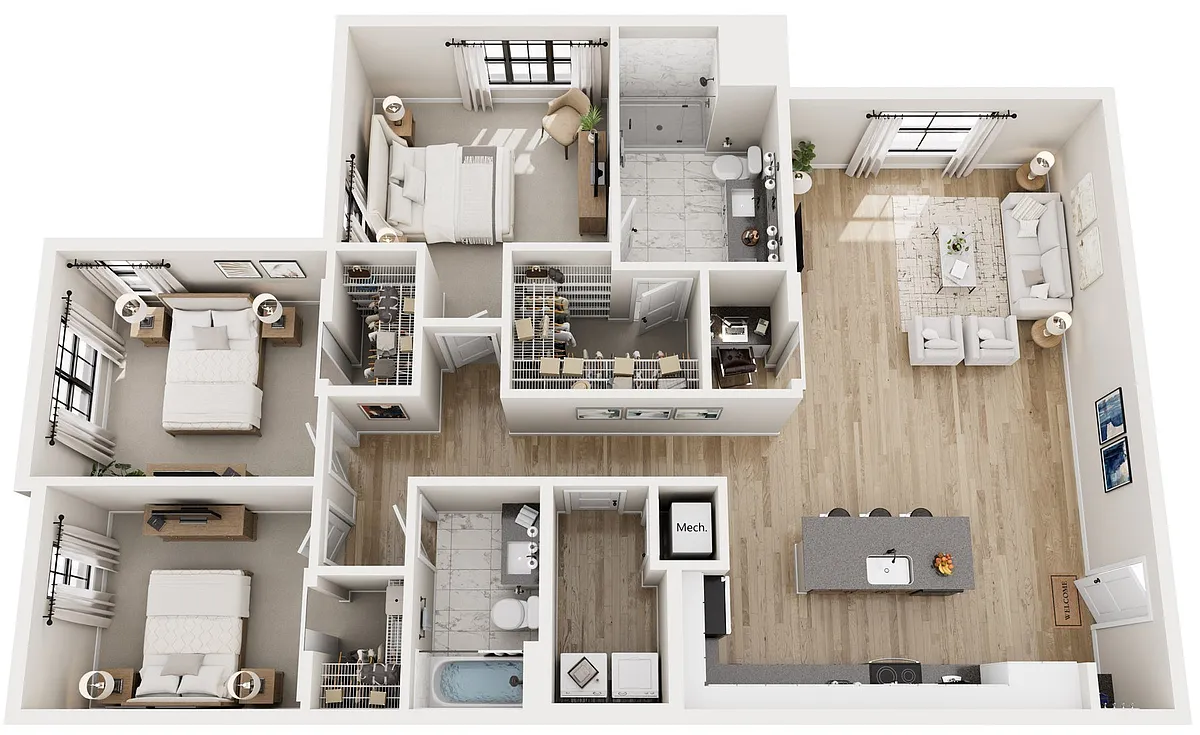 Floor plan 3A