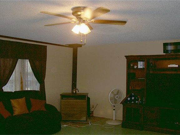 living with wood stove