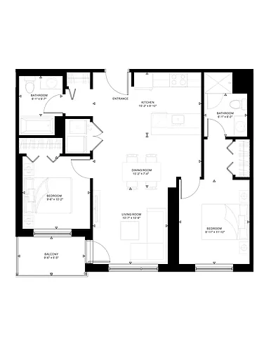 Floor plan 512