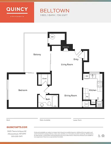 Floor plan Belltown Renovated