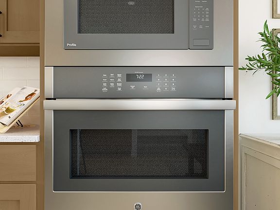 Designer cabinetry in kitchen