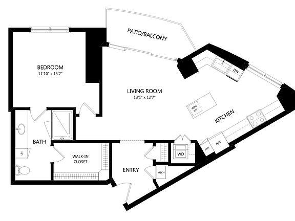 3rd image of 1128 N Bannock St #1492