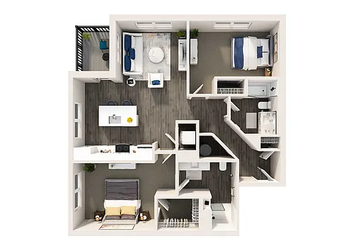 Floor plan The Keystone Terrace