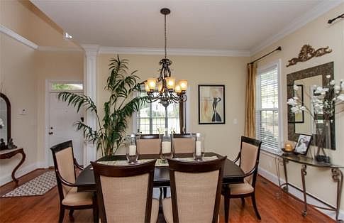 Dining Room opens to Great Room